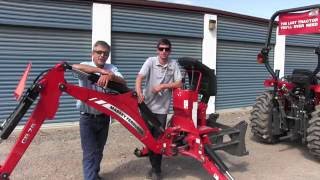 Attaching a Backhoe to a Tractor