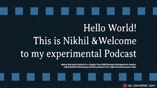 Final output for the podcast
