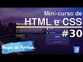 Minicurso HTML e CSS #30 - CSS: Formulários com Bootstrap