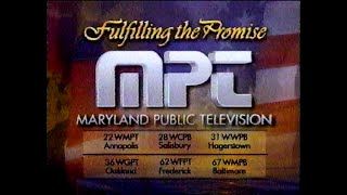 Maryland Public Television Sign-off (June 1994)