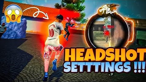 95% Headshot Rate Setedit🥵 Command  | Free fire Headshot Settings🔥 | Setedit