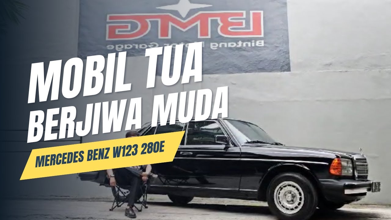 TUA UMURNYA MUDA JIWANYA!!!! MERCEDES BENZ W123 280E 1986