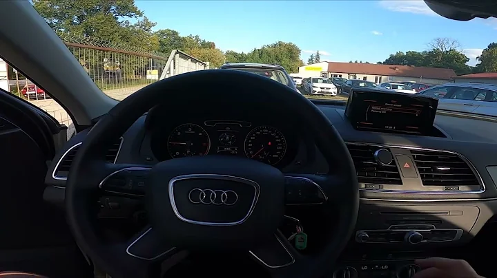 How to Enable or Disable Speed Warning in Audi Q3 I ( 2011 – 2018 )