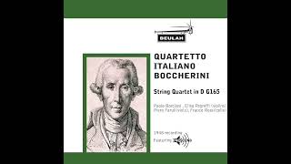 String Quartet in D Major G165 (Boccherini) New Italian Quartet