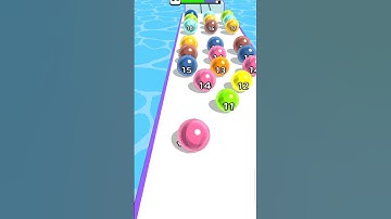 Ball Run 2048 🏈🥎🎱 All Levels gameplay Android ios #shorts #gaming #ballrun2048 #ballgame  #trending