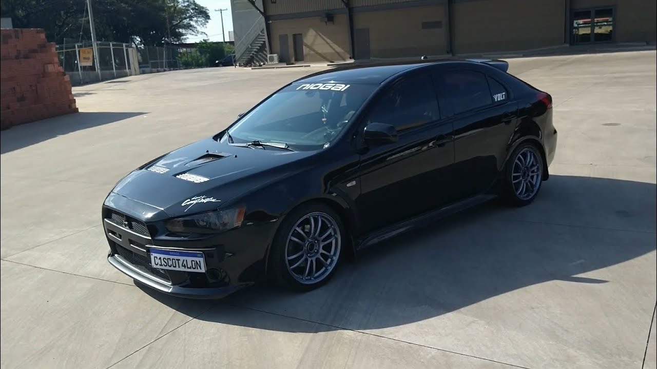 MIT Mitsubishi Lancer Ralliart Sportback AWD 4x4 Preto 2012 - YouTube