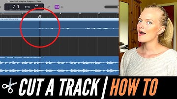 How to cut a track in Garageband - 2025