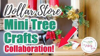 Dollar Tree Christmas DIY Collaboration - 3 Easy Crafts!