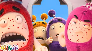 Oddsville Outbreak | Oddbods  Food Adventures | Cartoons for Kids