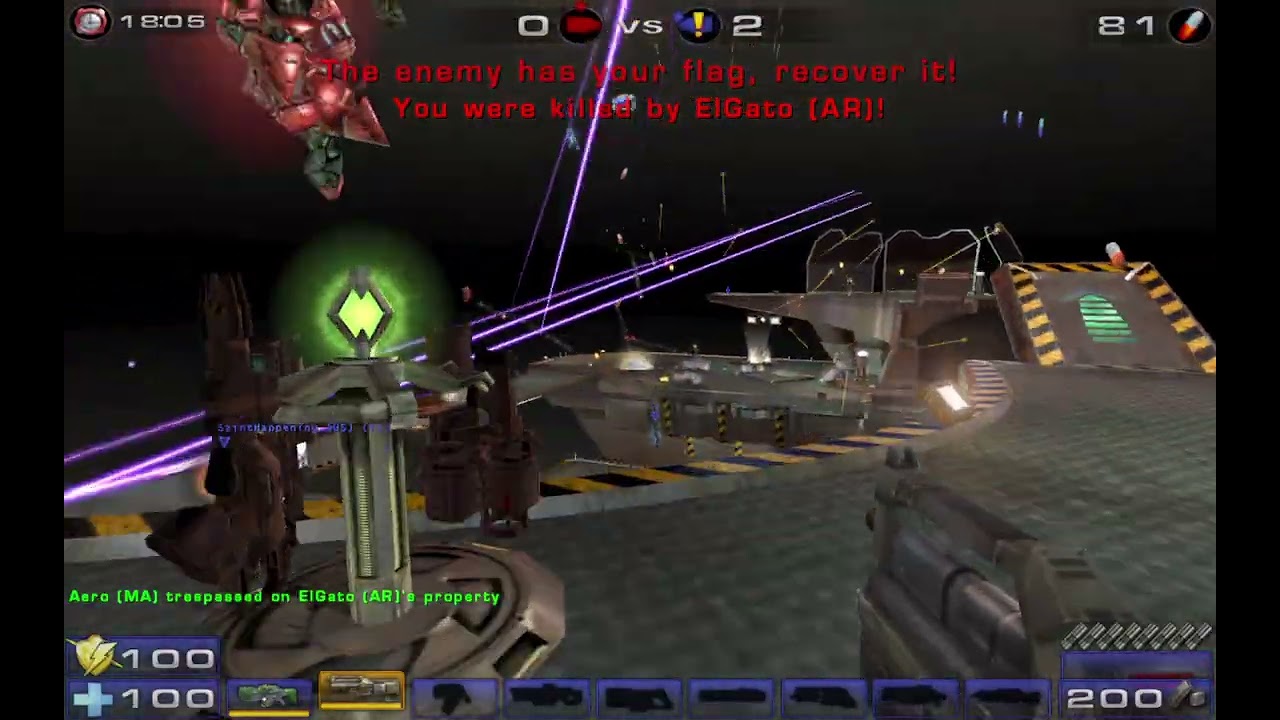 Unreal Tournament 2004 Online – Floating Through Space! Low-G 5–0 Victory on The Longest Yard