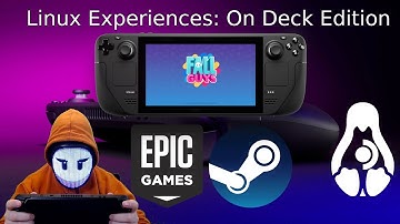 Steam Deck: Fall Guys EGS Epic Games Store and Steam