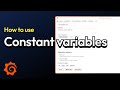 How to use constant variables in Grafana dashboards