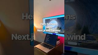Building a Modern Hero Section with Next.js &amp; Tailwind CSS | Snowchild Studio
