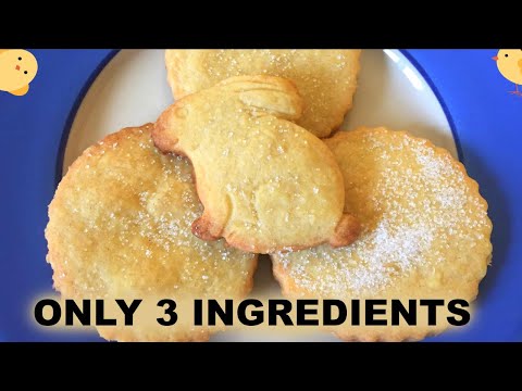 BISCUITS Only 3 Ingredients In Lock-down Without Egg or milk