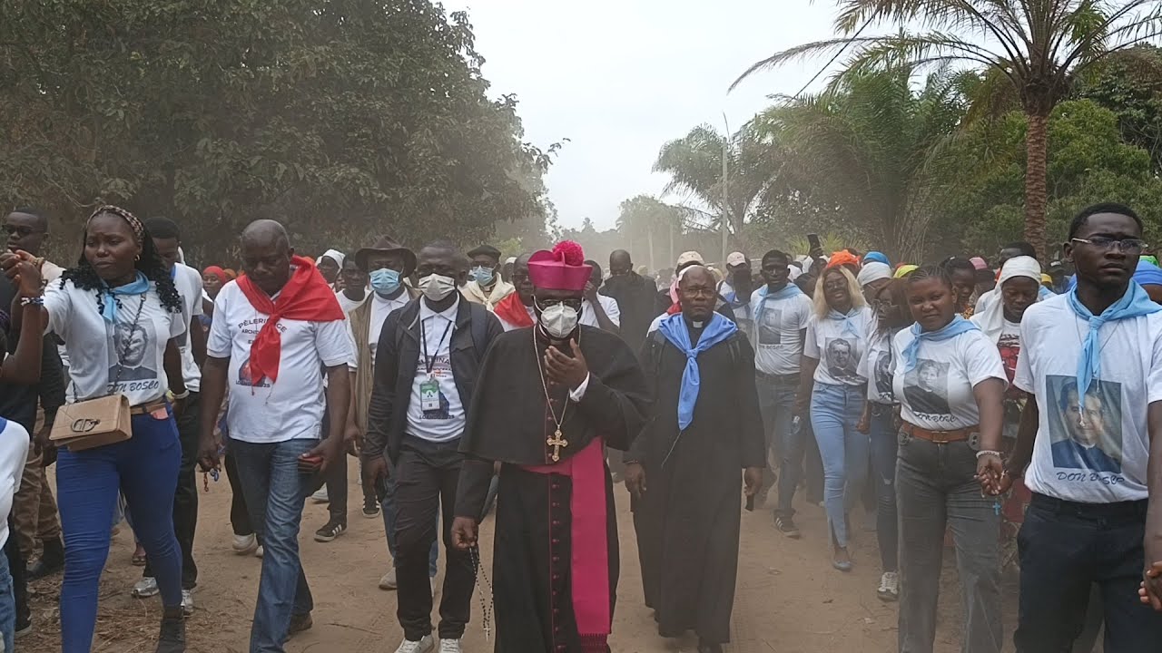 PÈLERINAGE DIOCÉSAIN 2EME ÉDITION 2025: MARCHE MARIALE LOUBOU-PLACE DU CENTENAIRE DE LOANGO