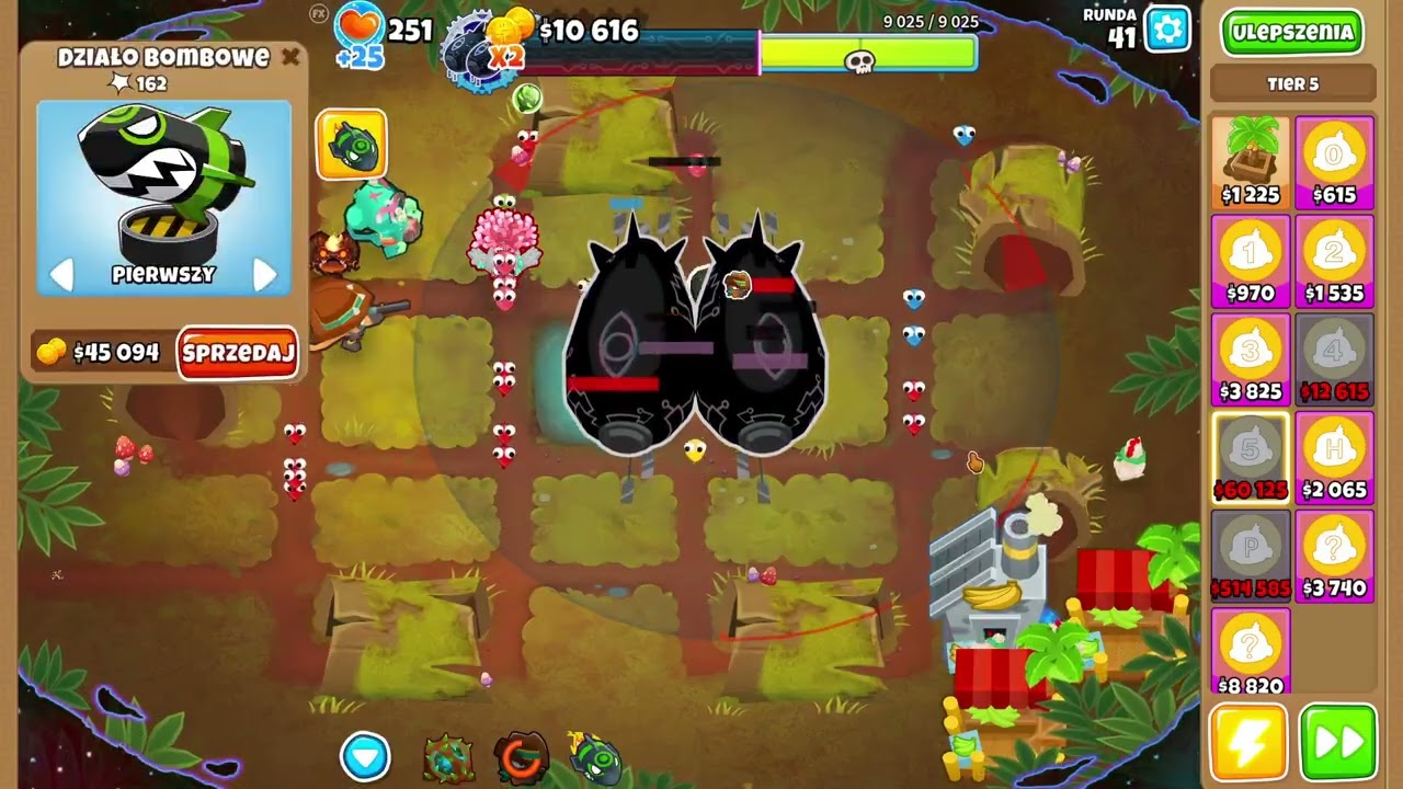 BTD6 MODS- RANDOM MONKEY  NA BOSS W TRYBIE :NORMALNYM