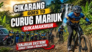 CURUG MARIUK SUKAMAKMUR KABUPATEN BOGOR || GOPAS (Gowes Pasko)