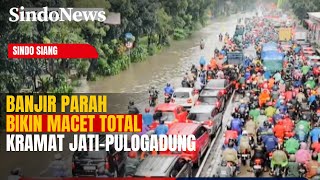 Download Lagu JAKARTA LUMPUH! Banjir Parah Bikin Macet Total Kramat Jati–Pulogadung | Sindo Siang | 29/01 MP3