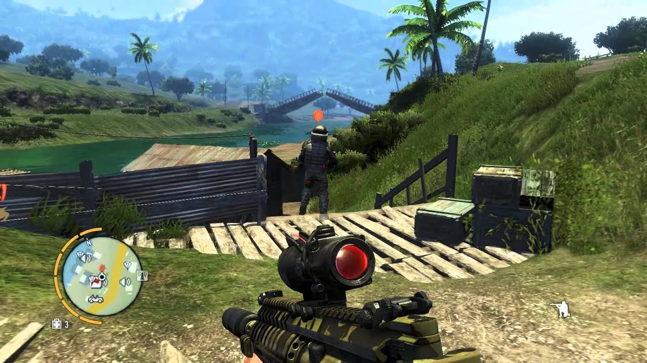 Far Cry 3: Krige Valley River Fishing Gameplay