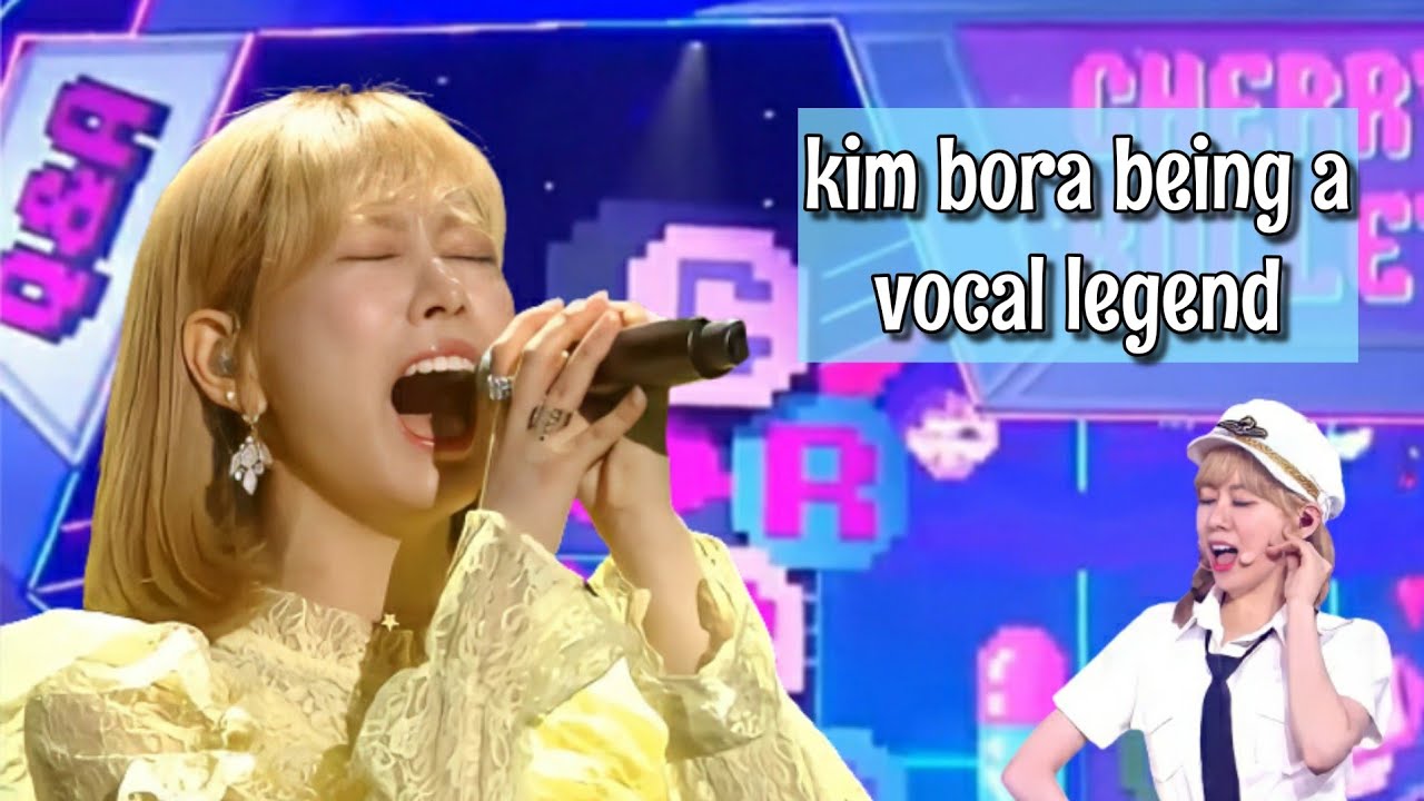 kim bora, goddess of high notes (cherry bullet)