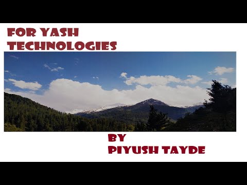 FOR YASH TECHNOLOGIES