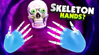 Using my SKELETON HANDS To Cast MAGIC - Natural Magic VR