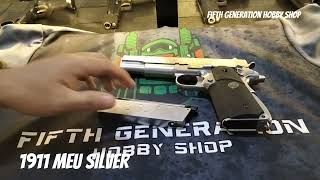 WE Tech 1911 MEU Silver video testing before packing bound to La Union #video