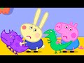 Peppa Pig 🚗 Yeni bölümler 🐰 Richard Rabbit Oynamak için Geliyor 🌞 Bebekler için çizgi filmler