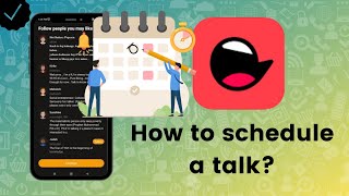 How to schedule a talk on Stereo? screenshot 2