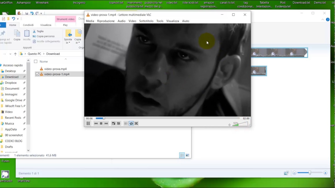 Come trasformare in bianco e nero un video a colori - YouTube