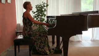 Fanny Mendelssohn Hensel „Melodie pour le Piano“ Op.5 Nr.4 H-Dur, Evgenia Nekrasova, Klavier