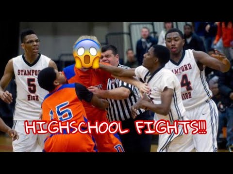 HIGHSCHOOL BASKETBALL FIGHTS!!! (MUST WATCH)