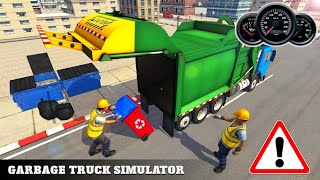 City Garbage Truck Driving Simulator. Android GamePlay: Car Trash Truck 2020
