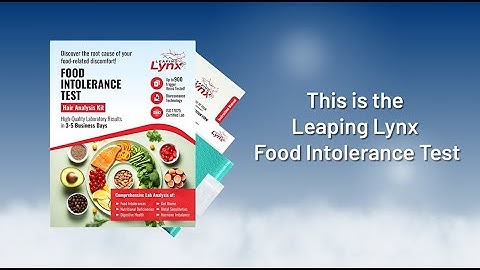 Leaping Lynx Food Intolerance Test Intro Video