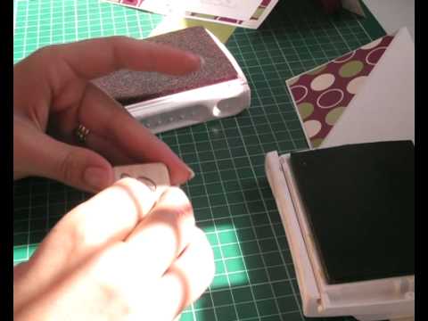 TCIF Stampin Up Christmas Triangle Fold Card - YouTube