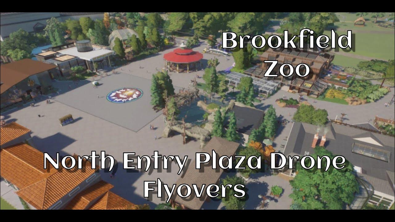 Brookfield Zoo North Entry Plaza Recap YouTube
