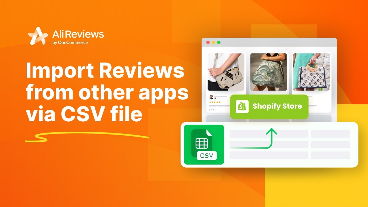 How to import product reviews from other sources via CSV file? - Ali ...
