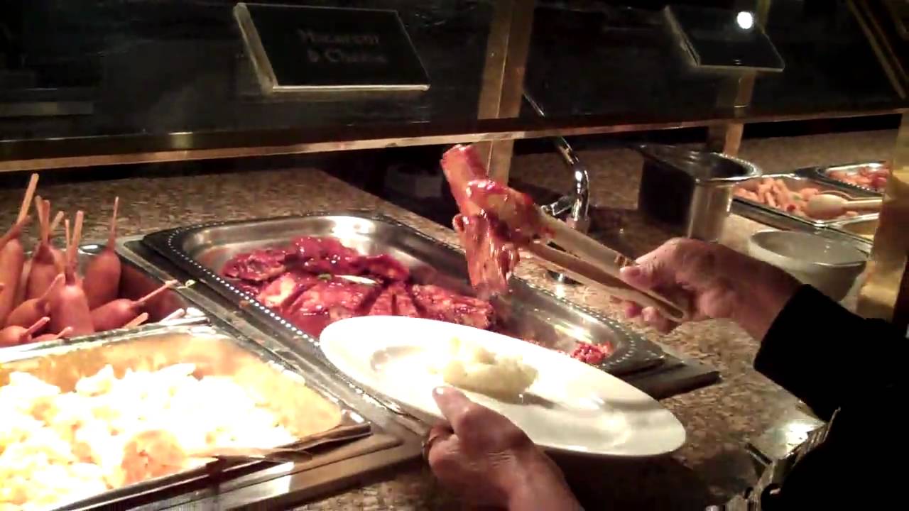 The Excalibur Hotel Buffet - YouTube
