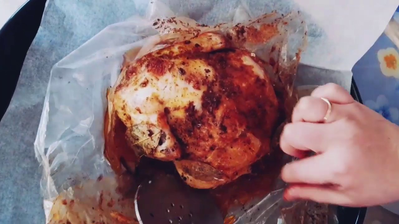 Курица в чудо печке