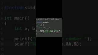 #37 | Basic Programming Lecture Video | Coding Exercise38 #shorts #clanguage