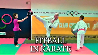 Упражнения с фитболом в каратэ/Exercises with fitball in karate. KARATE CLUB "SKIF" Упражнения с фитболом в каратэ/Exercises with fitball in karate. KARATE CLUB "SKIF"