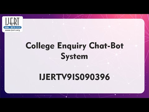 College Enquiry Chat-Bot System