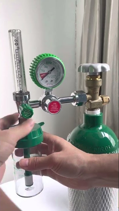 How to setup medical oxygen regulator