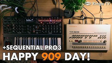 [Ringo TV] Happy 909DAY! with Sequential PRO3 #909day