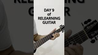Minor Chords Open position | Day 9/365 of guitar relearning  🎸