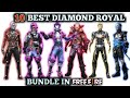 TOP -10 Best Diamond Royal Bundle || 10 Best Diamond Royal Bundle in FreeFire