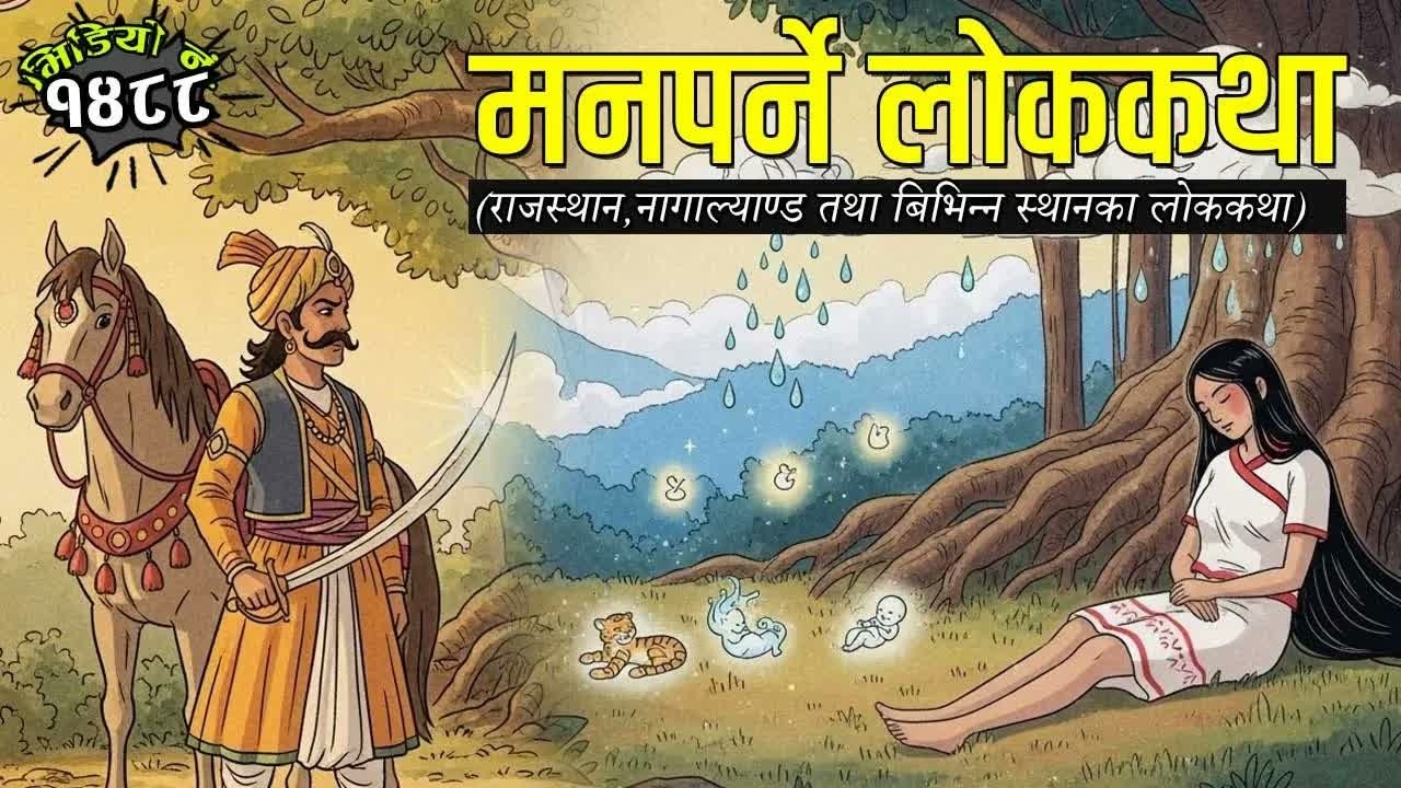 सुनौला कथाहरु सुनौँ ： साक्षी । बोल्ने चरा । नागाल्याण्डको कथा । भाग्यको हात Best Folk Tales