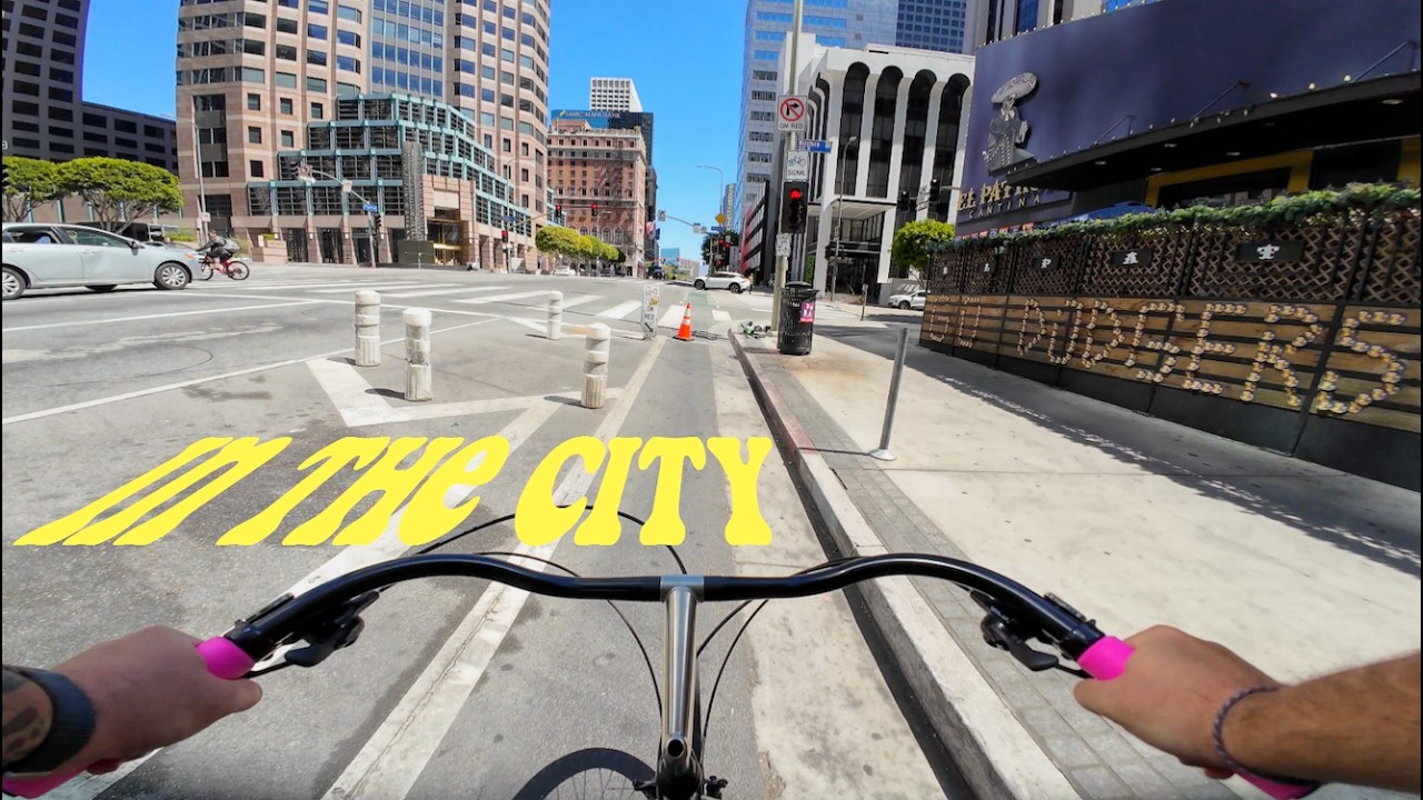 Rolling around in the city