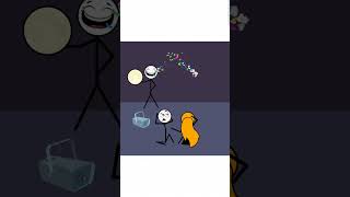 Stickman fuzzle hill climb rac #trndingshorts viral video #trndingshorts #hillclimbracing #gaming screenshot 1