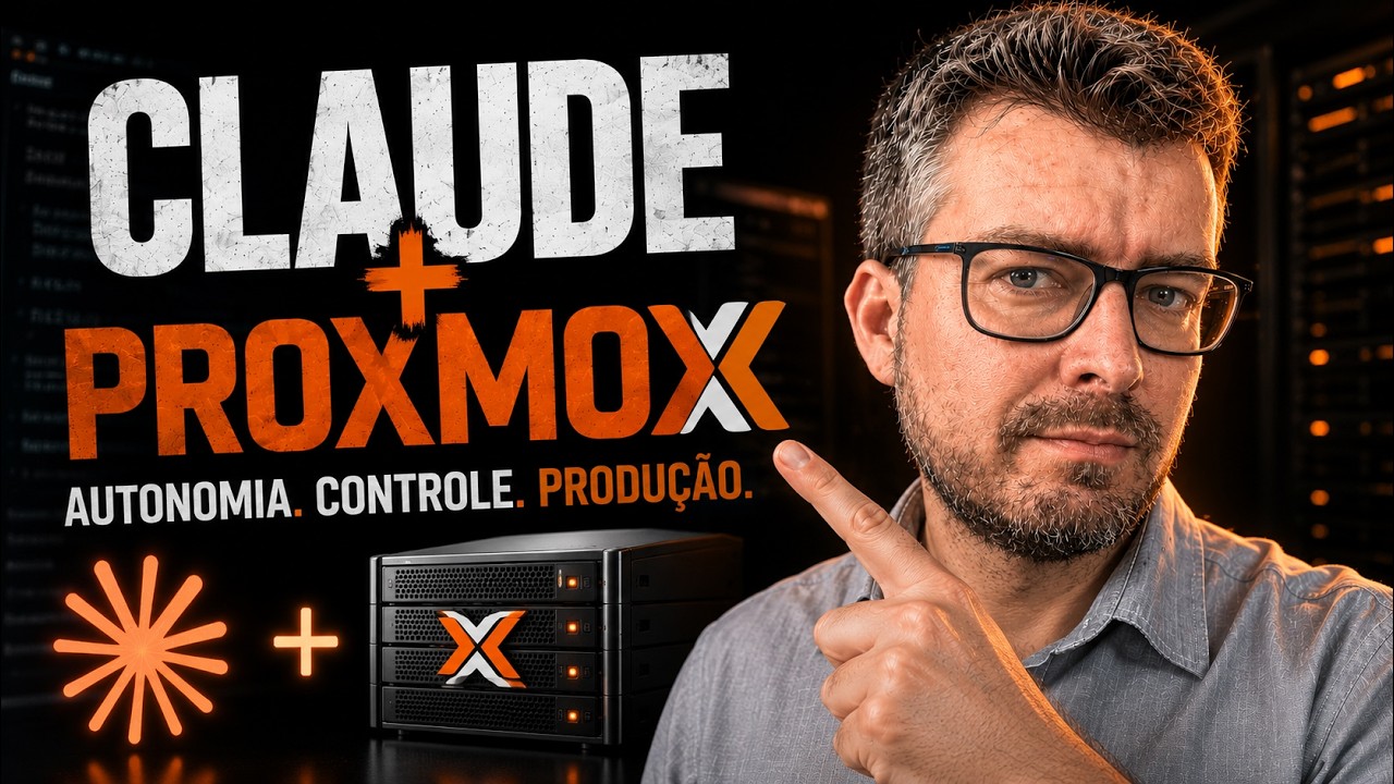 Proxmox + Claude Code: Por Que Todo Vibecoder PRECISA Saber Isso Agora